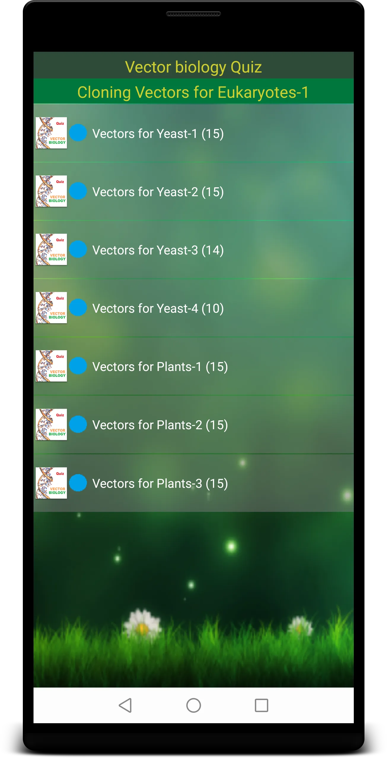 Vector Biology Quiz | Indus Appstore | Screenshot
