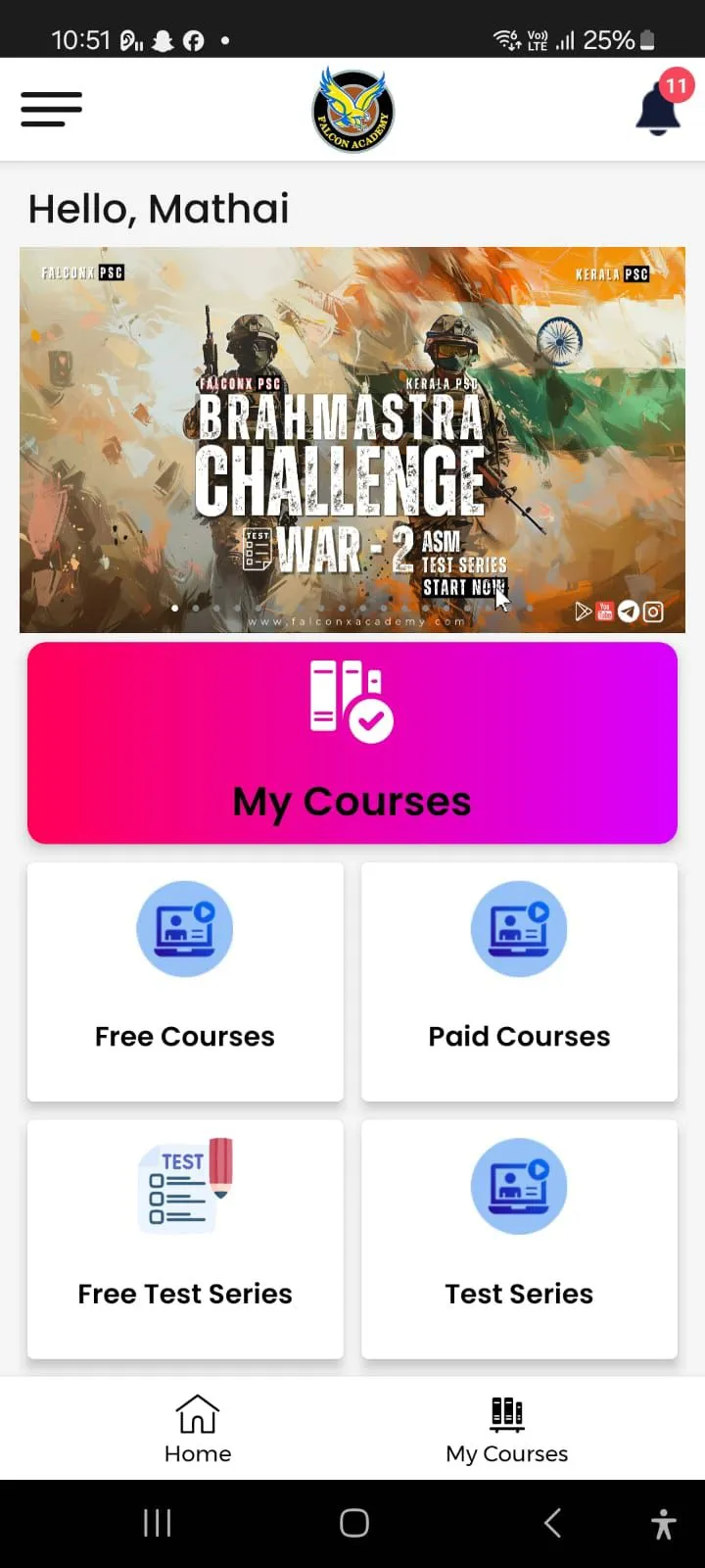 Falcon Academy | Indus Appstore | Screenshot