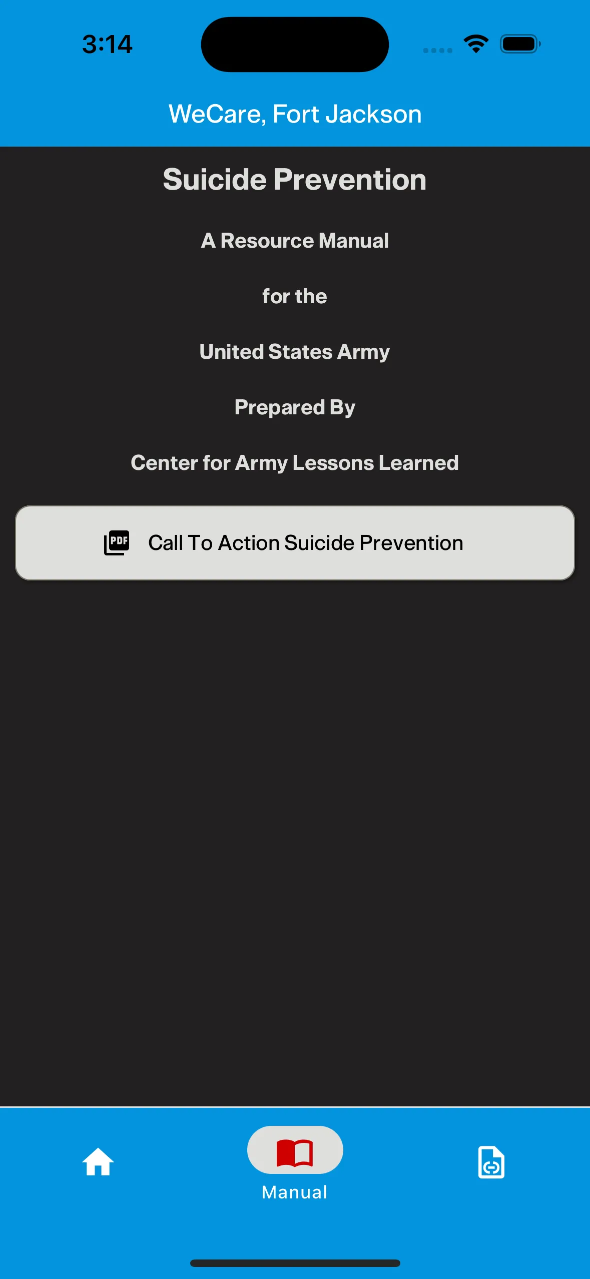 WeCare, Fort Jackson | Indus Appstore | Screenshot