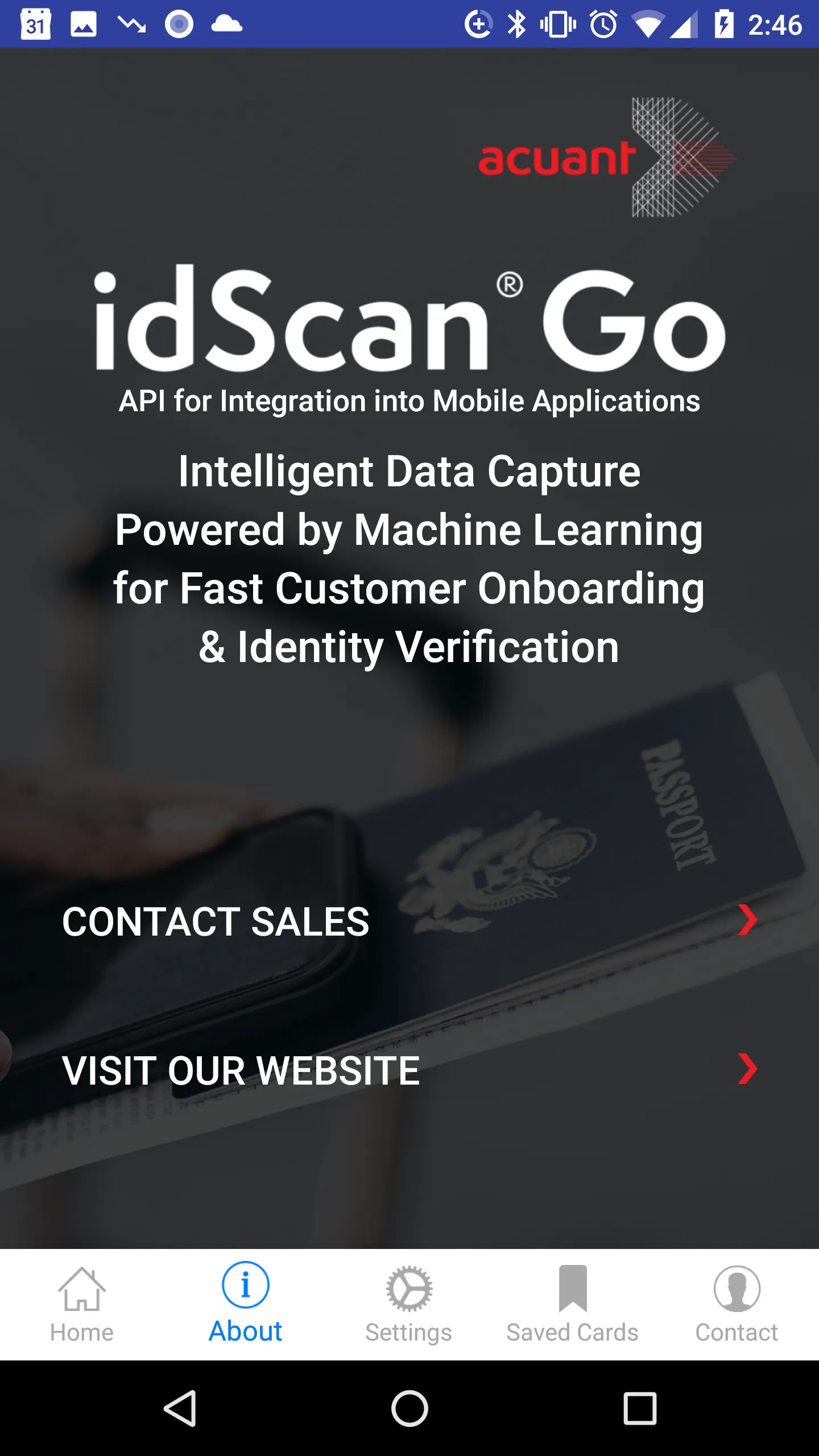 AcuantGO | Indus Appstore | Screenshot