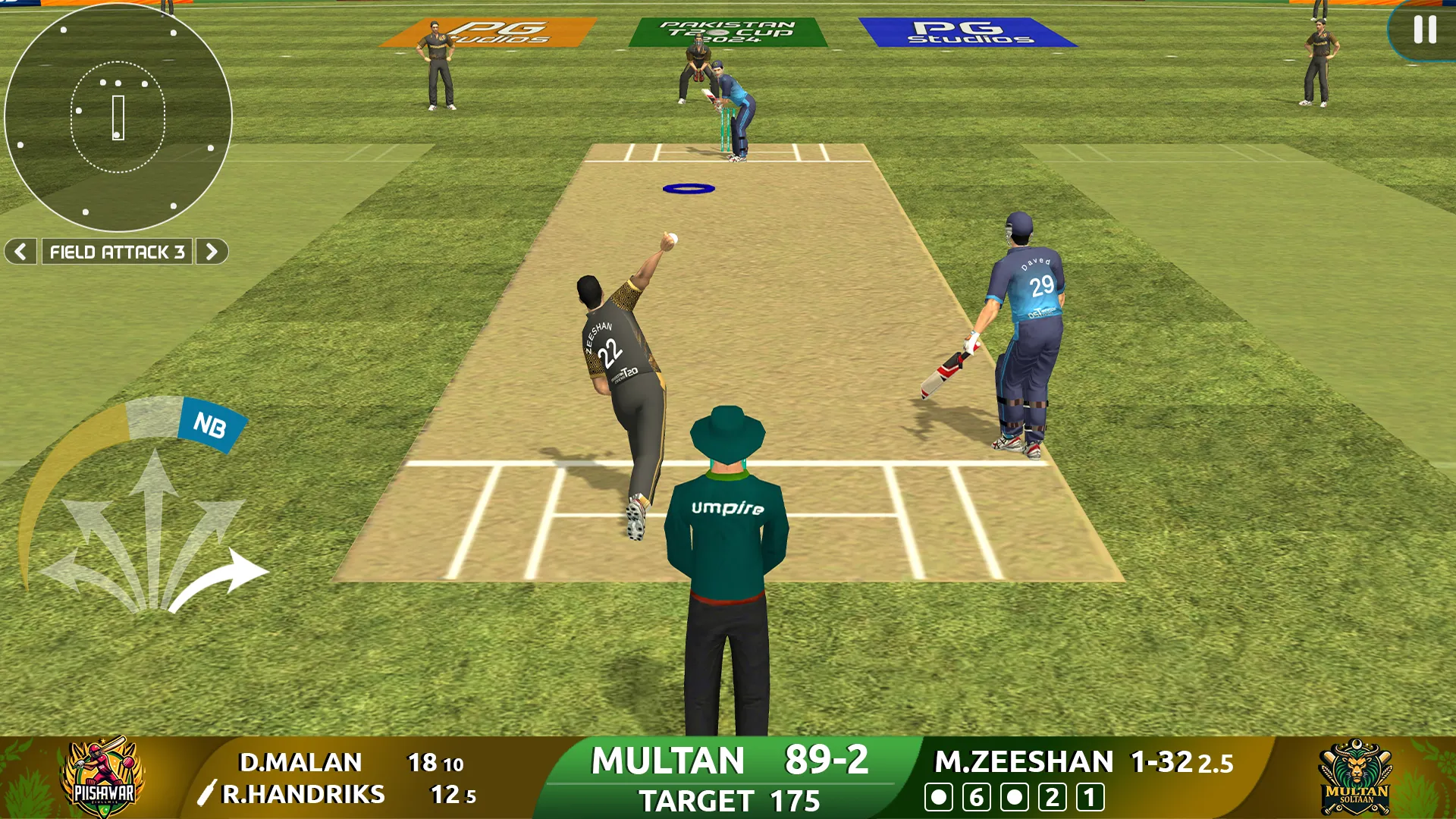 Cricket Game: Pakistan T20 Cup | Indus Appstore | Screenshot