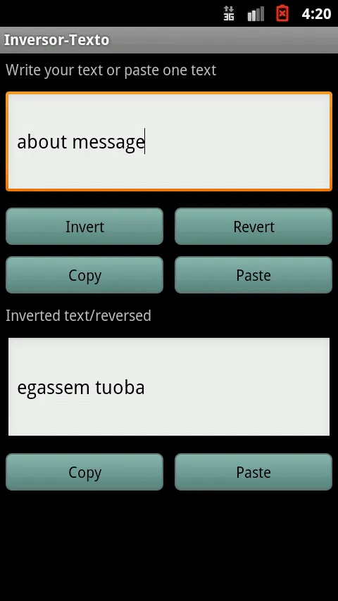 Inversor-Texto | Indus Appstore | Screenshot