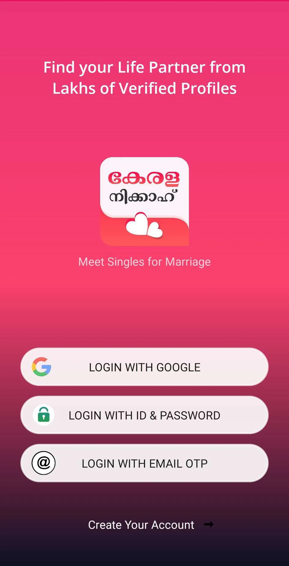 Kerala Nikah: Muslim Matrimony | Indus Appstore | Screenshot