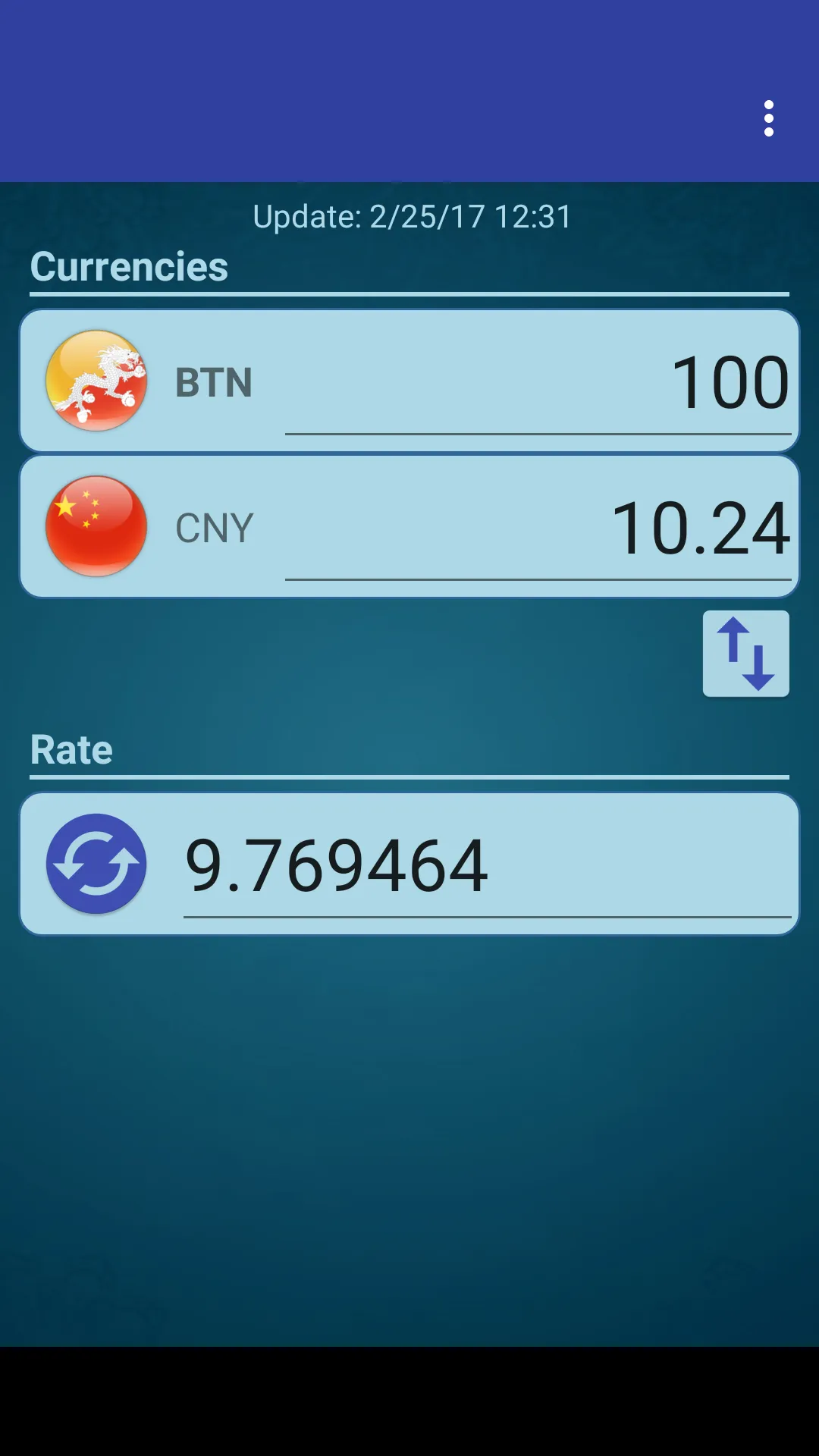 CHN Yuan x Bhutanese Ngultrum | Indus Appstore | Screenshot