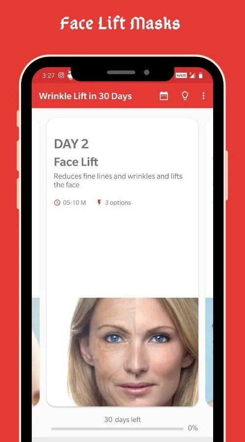 Wrinkle Lift in 30 Days - Look | Indus Appstore | Screenshot