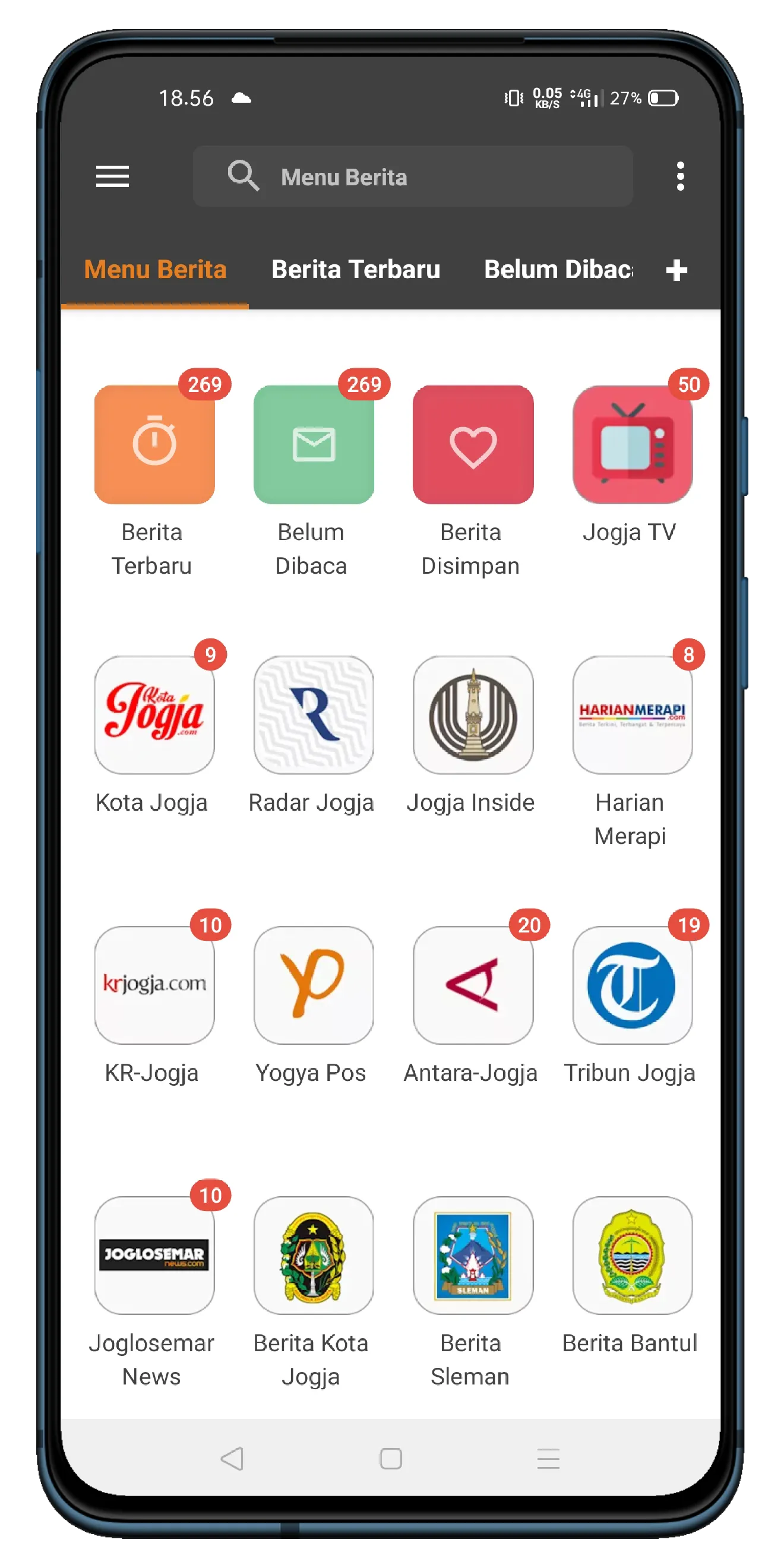 Kabar Jogja : Berita Daerah Is | Indus Appstore | Screenshot