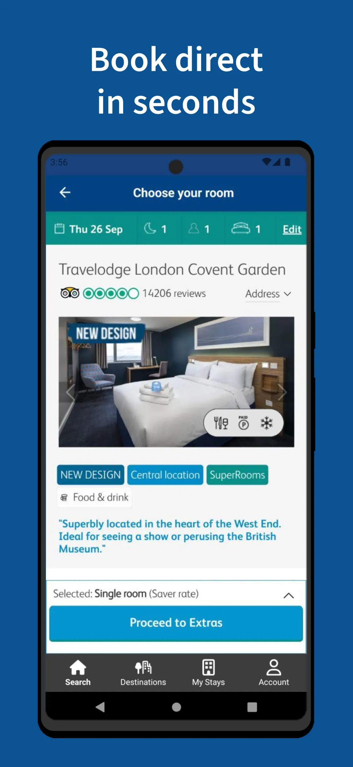 Travelodge Hotels | Indus Appstore | Screenshot