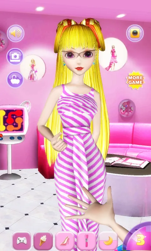 My Talking Pretty Girl | Indus Appstore | Screenshot