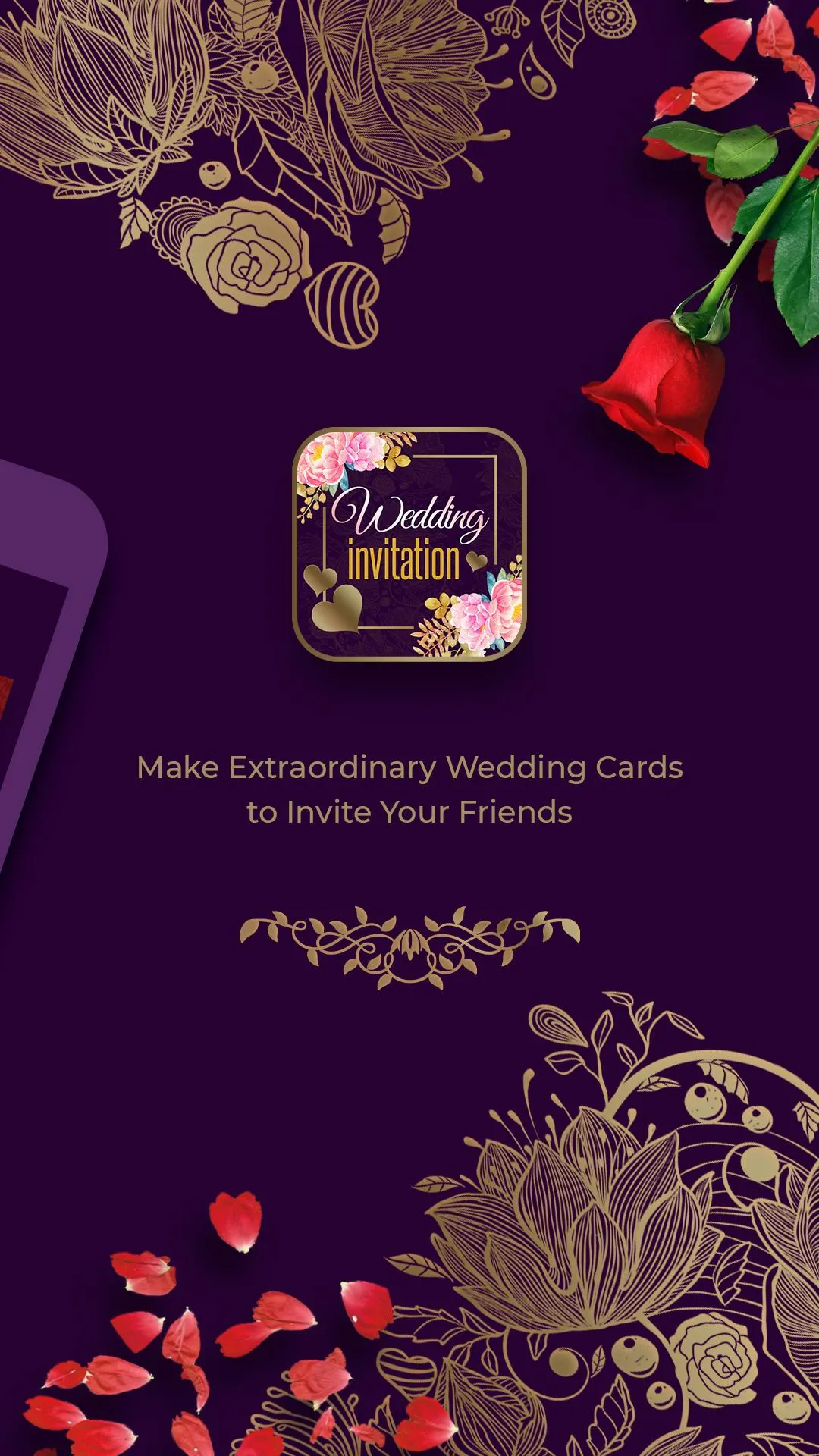 Wedding Invitation Card Maker | Indus Appstore | Screenshot