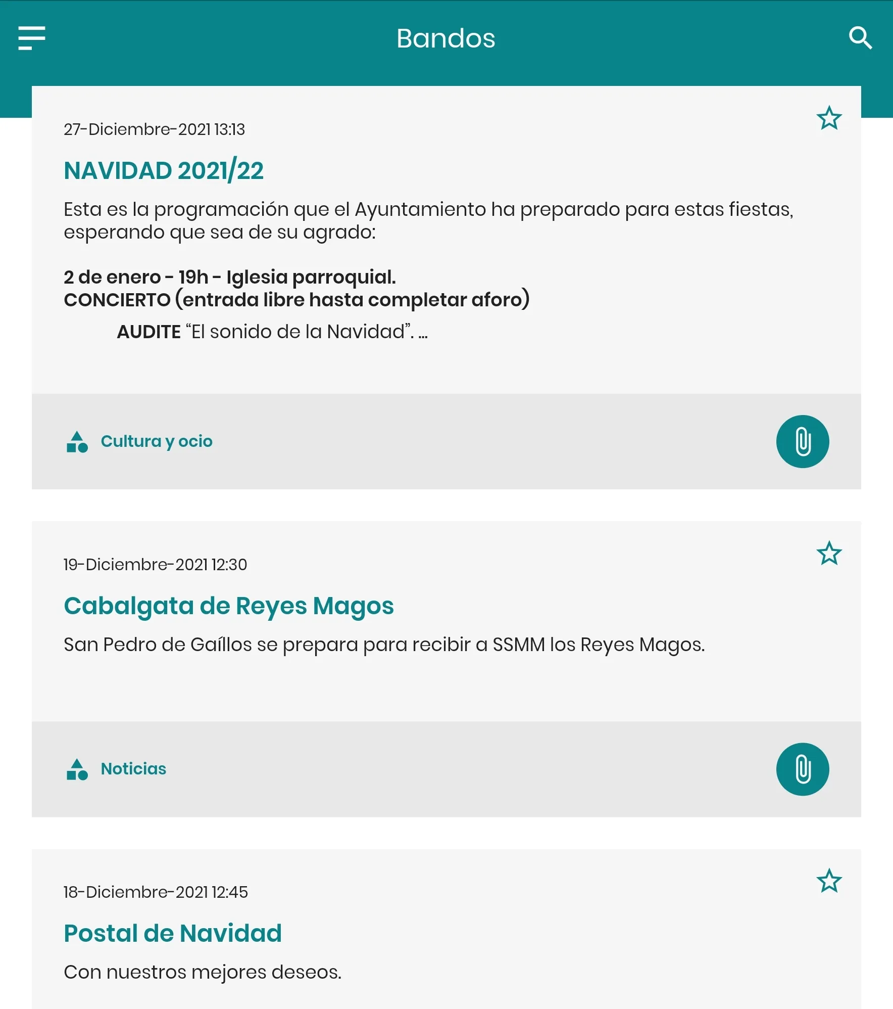 San Pedro de Gaíllos Informa | Indus Appstore | Screenshot