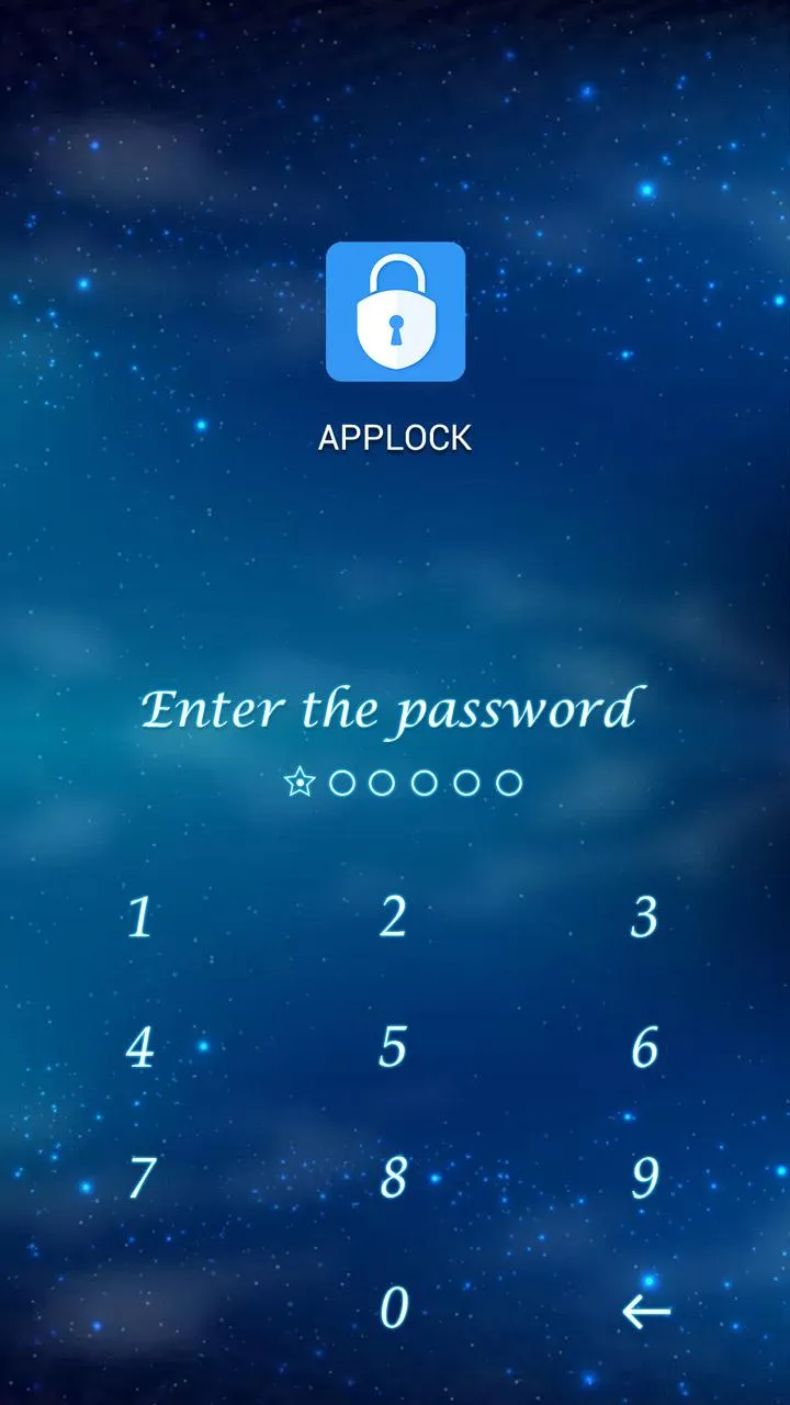 AppLock Theme Super Star | Indus Appstore | Screenshot