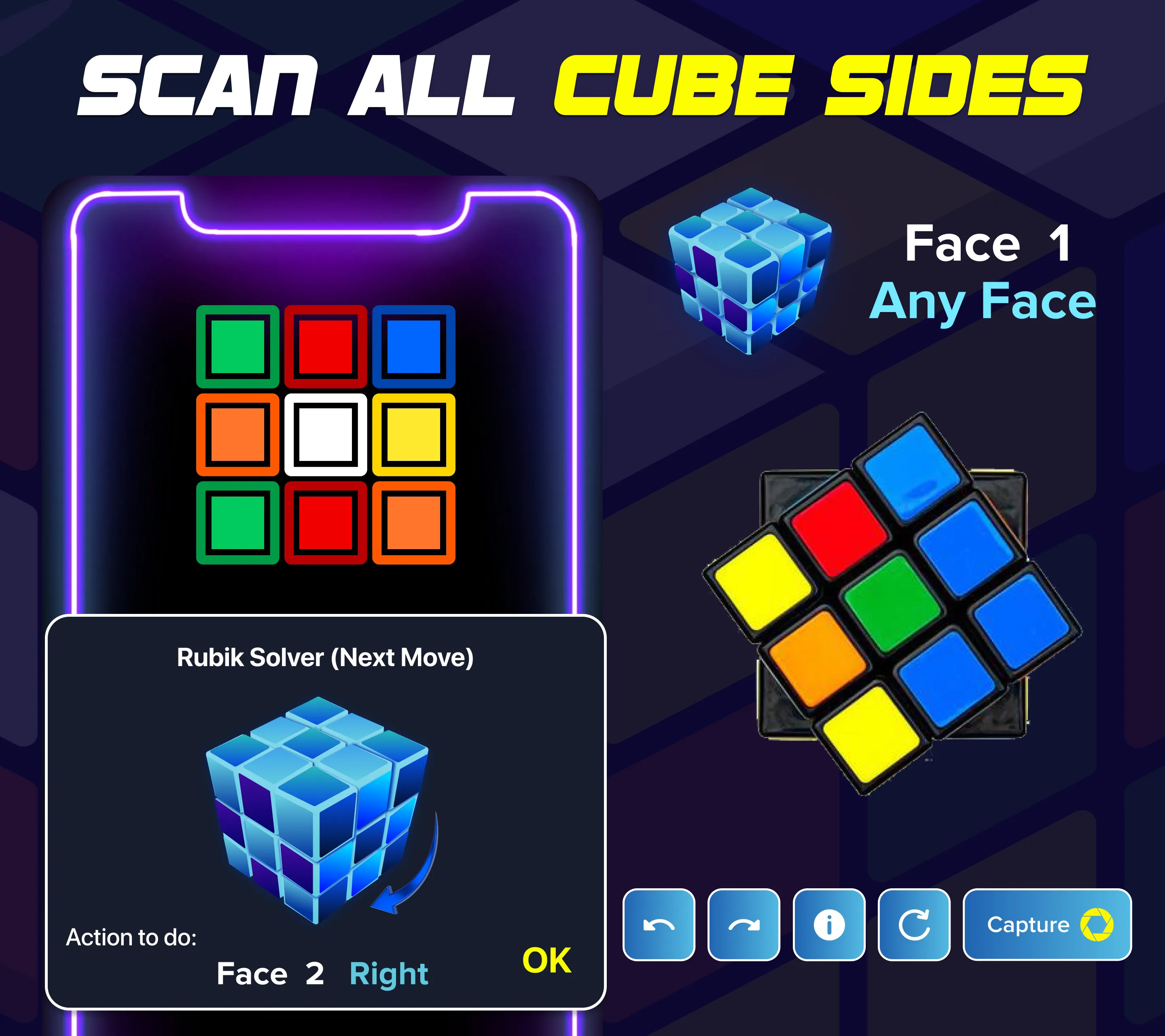 Rubik's Cube Puzzle Solver app | Indus Appstore | Screenshot