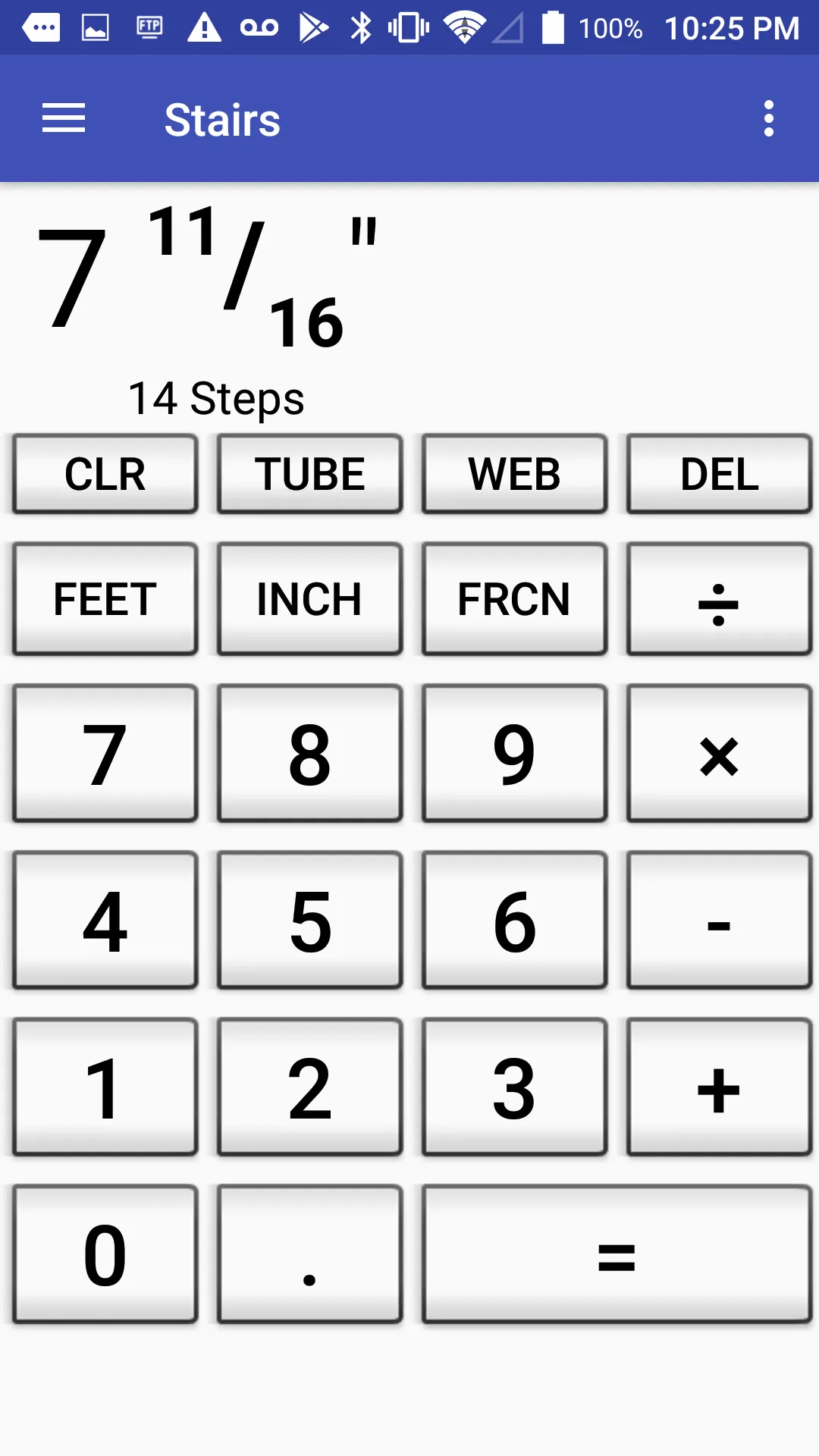 Feet and inch construction cal | Indus Appstore | Screenshot