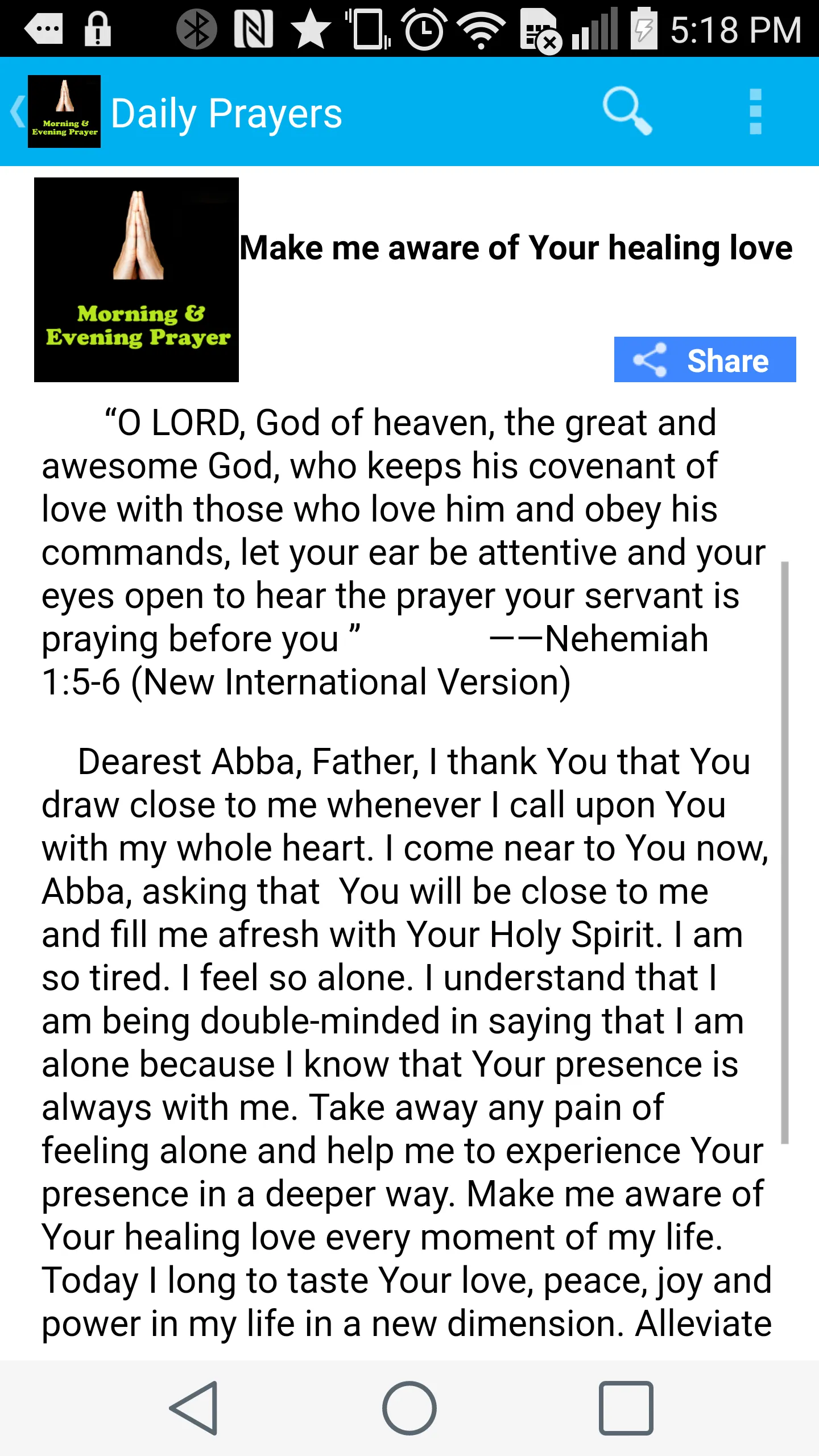 Morning & Evening Prayers | Indus Appstore | Screenshot