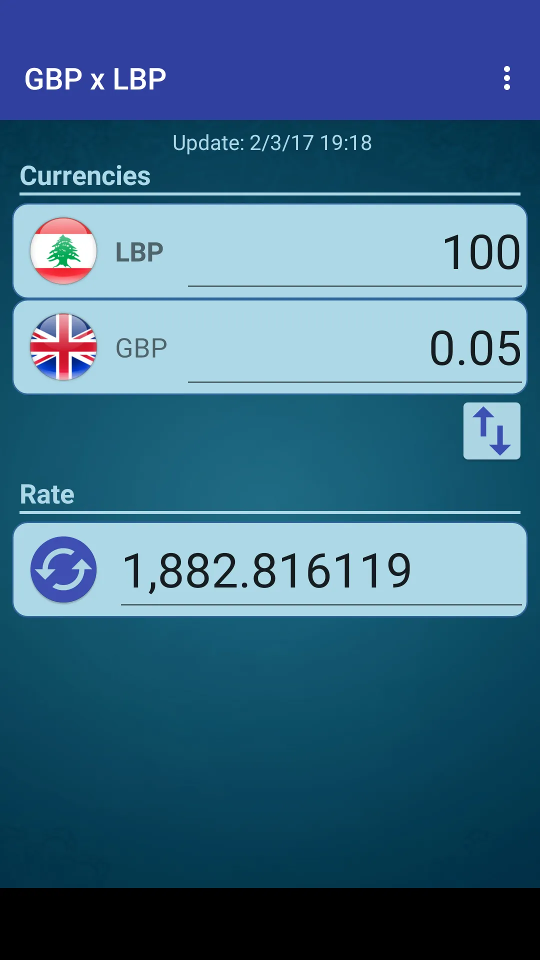 British Pound x Lebanese Pound | Indus Appstore | Screenshot