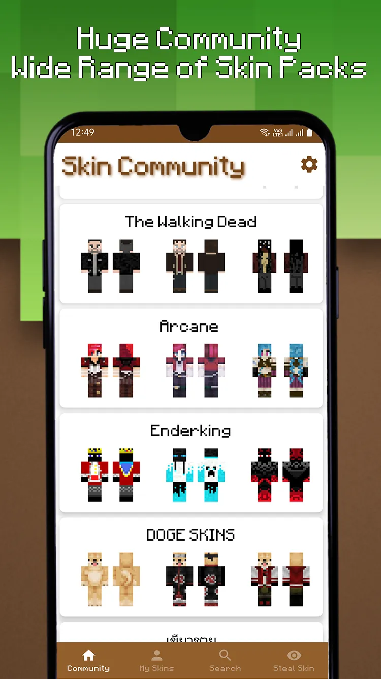 Skin Pack Maker for Minecraft | Indus Appstore | Screenshot