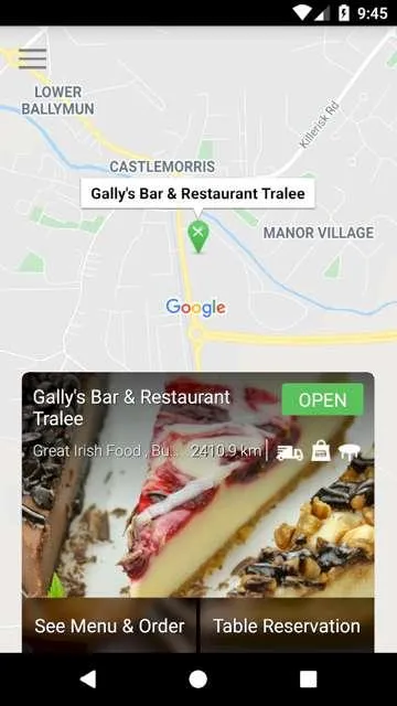 Gallys' Bar & Restaurant | Indus Appstore | Screenshot