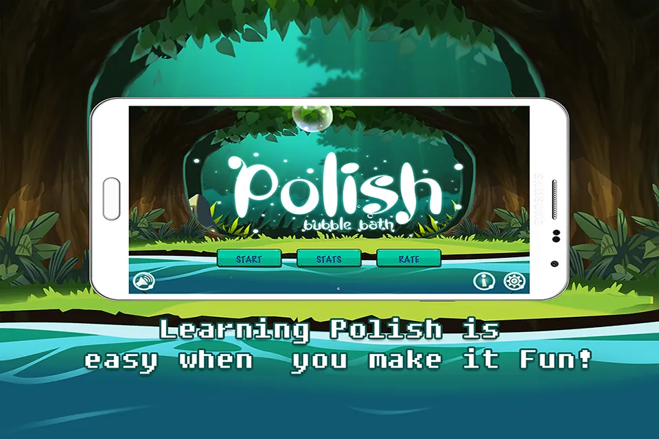 Learn Polish Bubble Bath Game | Indus Appstore | Screenshot