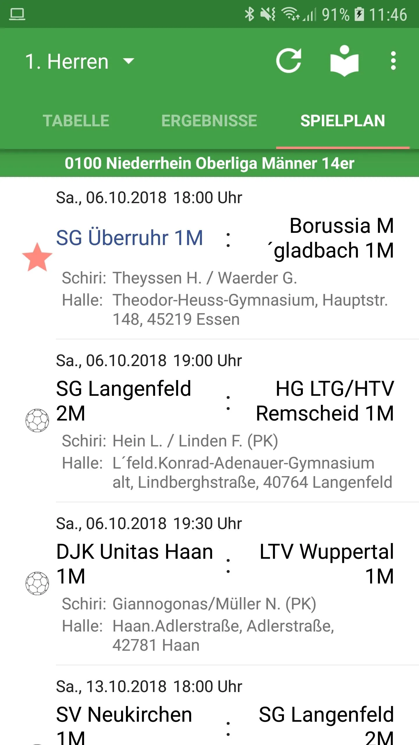 SG Überruhr | Indus Appstore | Screenshot