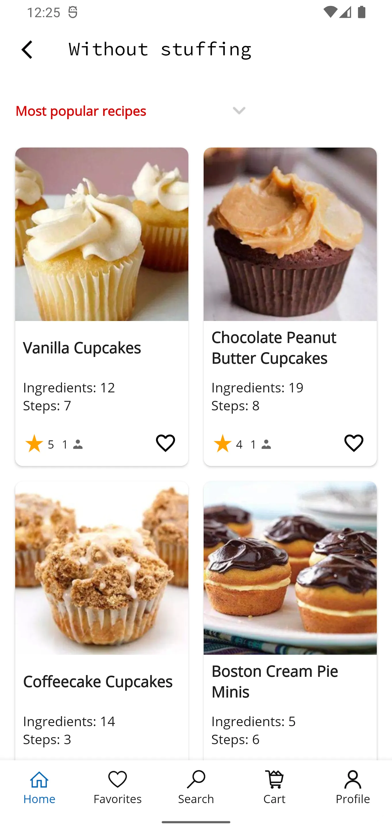 Cupcake Recipes | Indus Appstore | Screenshot