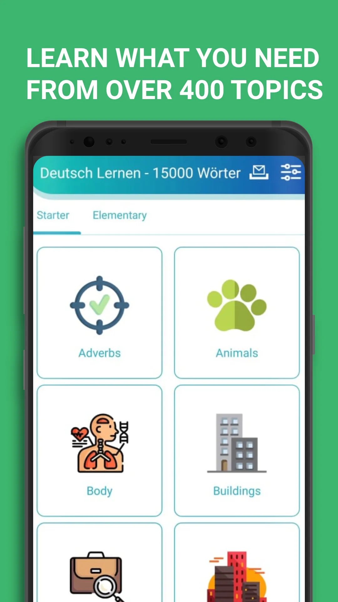 Learn German Vocabulary Online | Indus Appstore | Screenshot