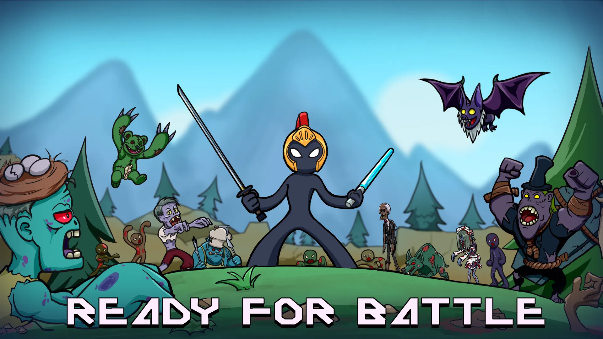 Stickman Fighter: Zombie War | Indus Appstore | Screenshot