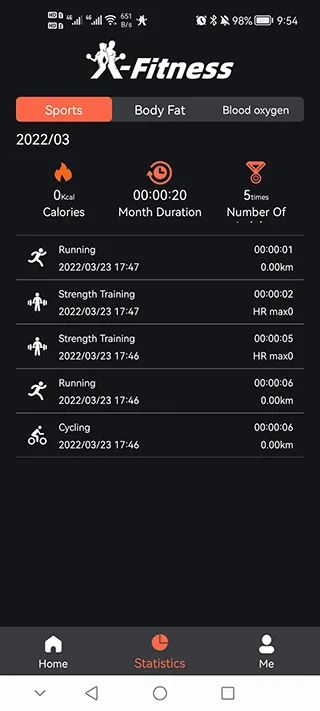 X-Fitness | Indus Appstore | Screenshot