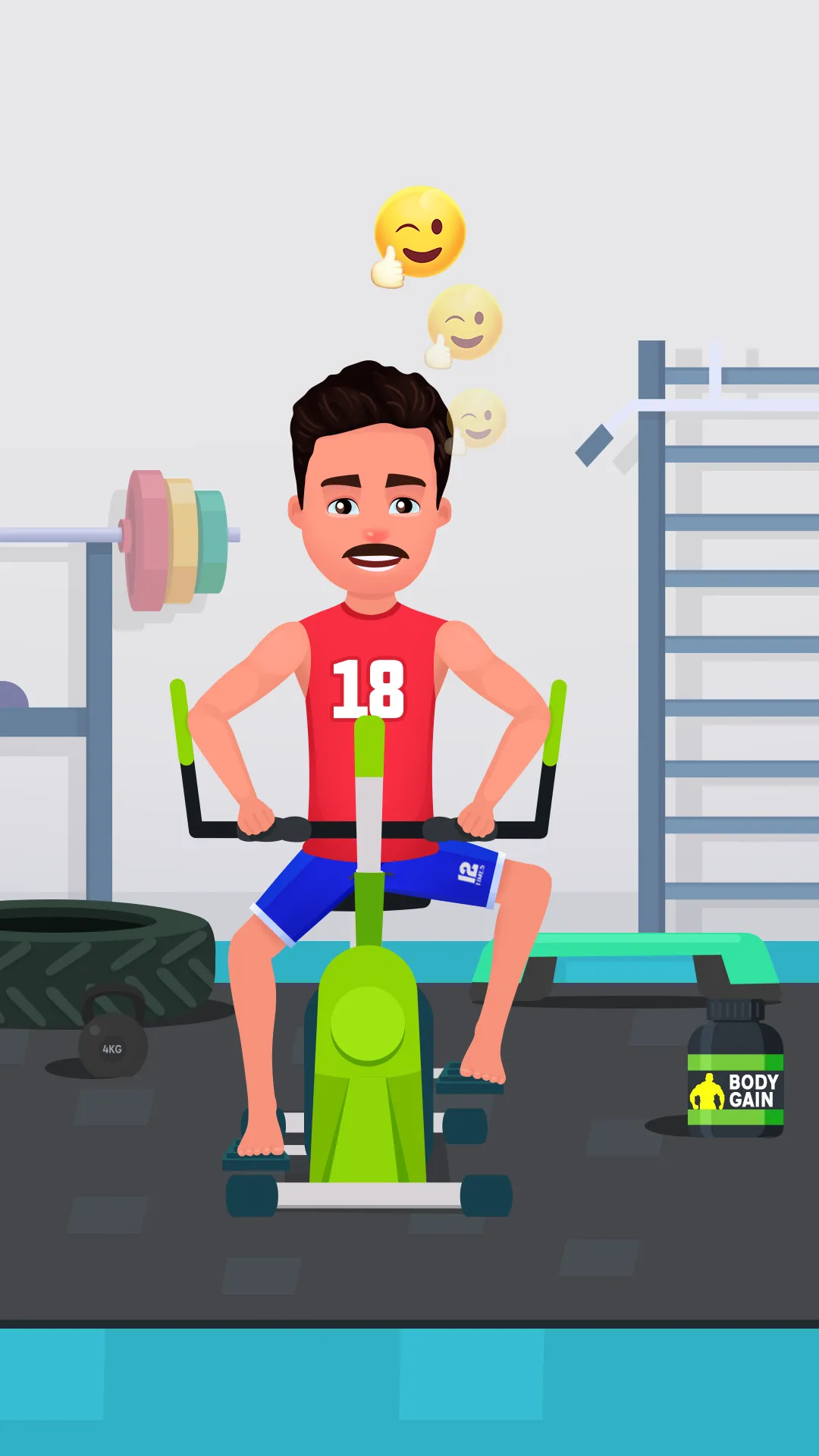 Muscle Workout Clicker-GymGame | Indus Appstore | Screenshot