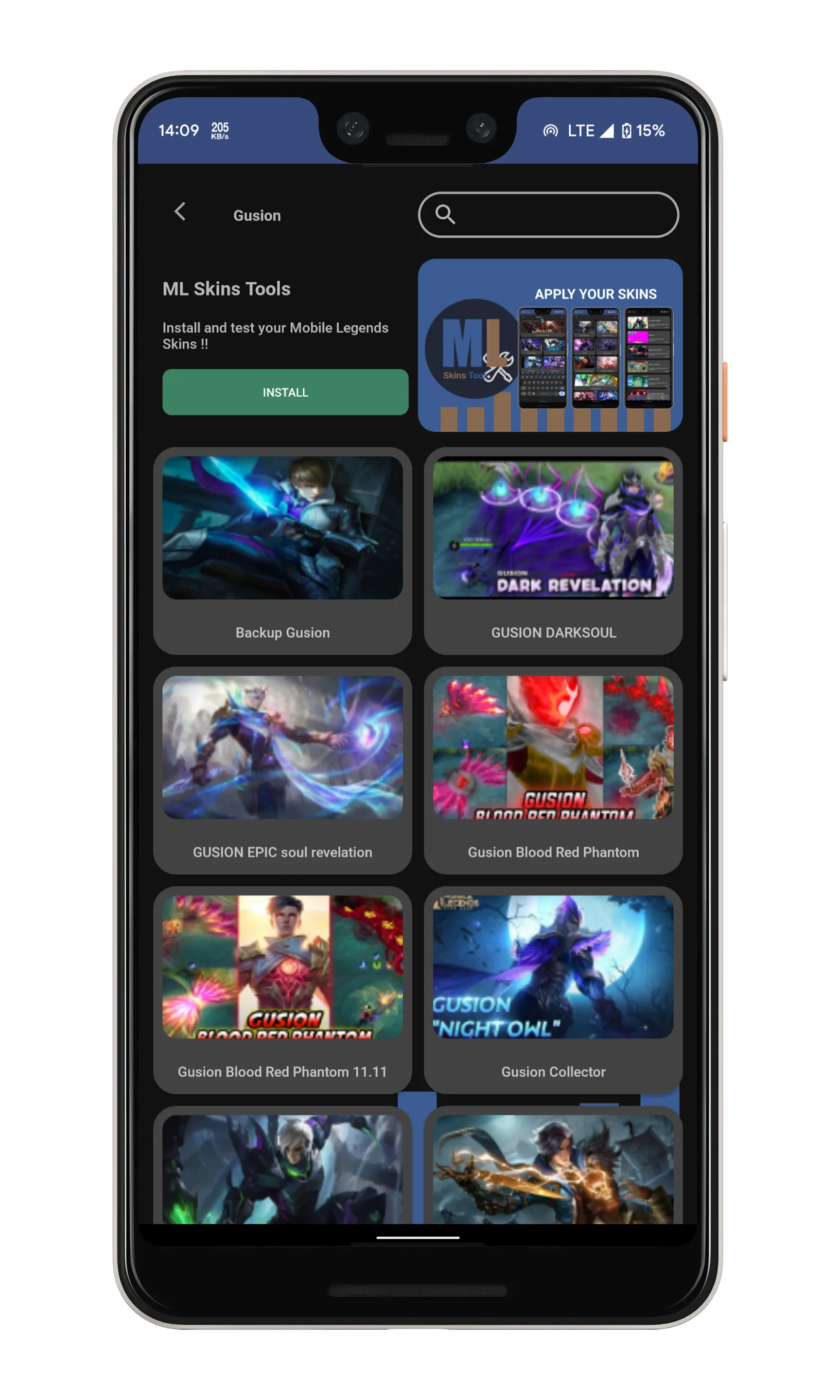 ML Skins Tool Plus | Indus Appstore | Screenshot