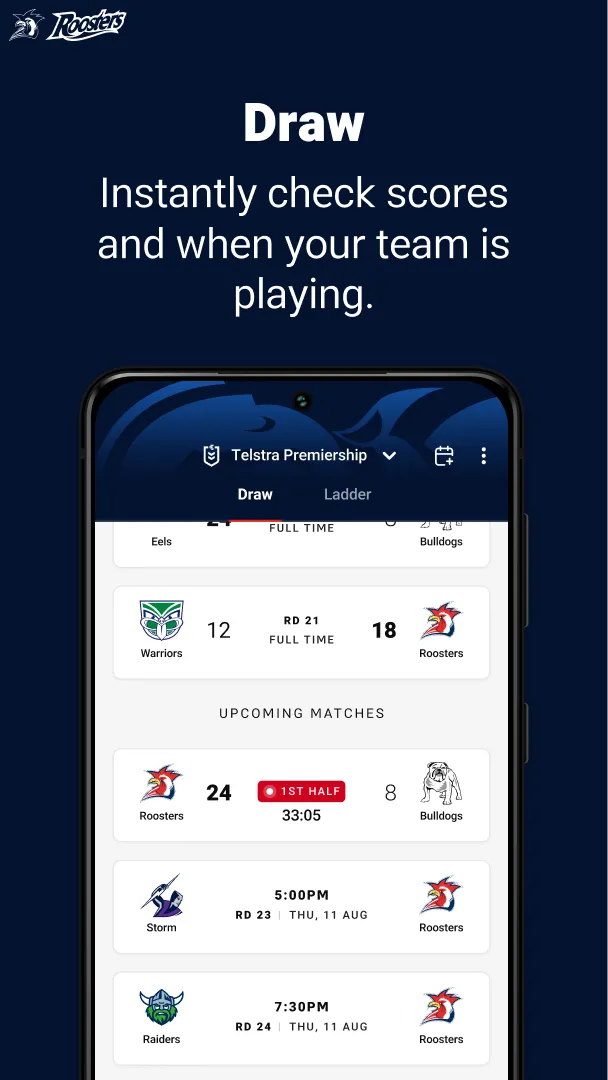 Sydney Roosters | Indus Appstore | Screenshot