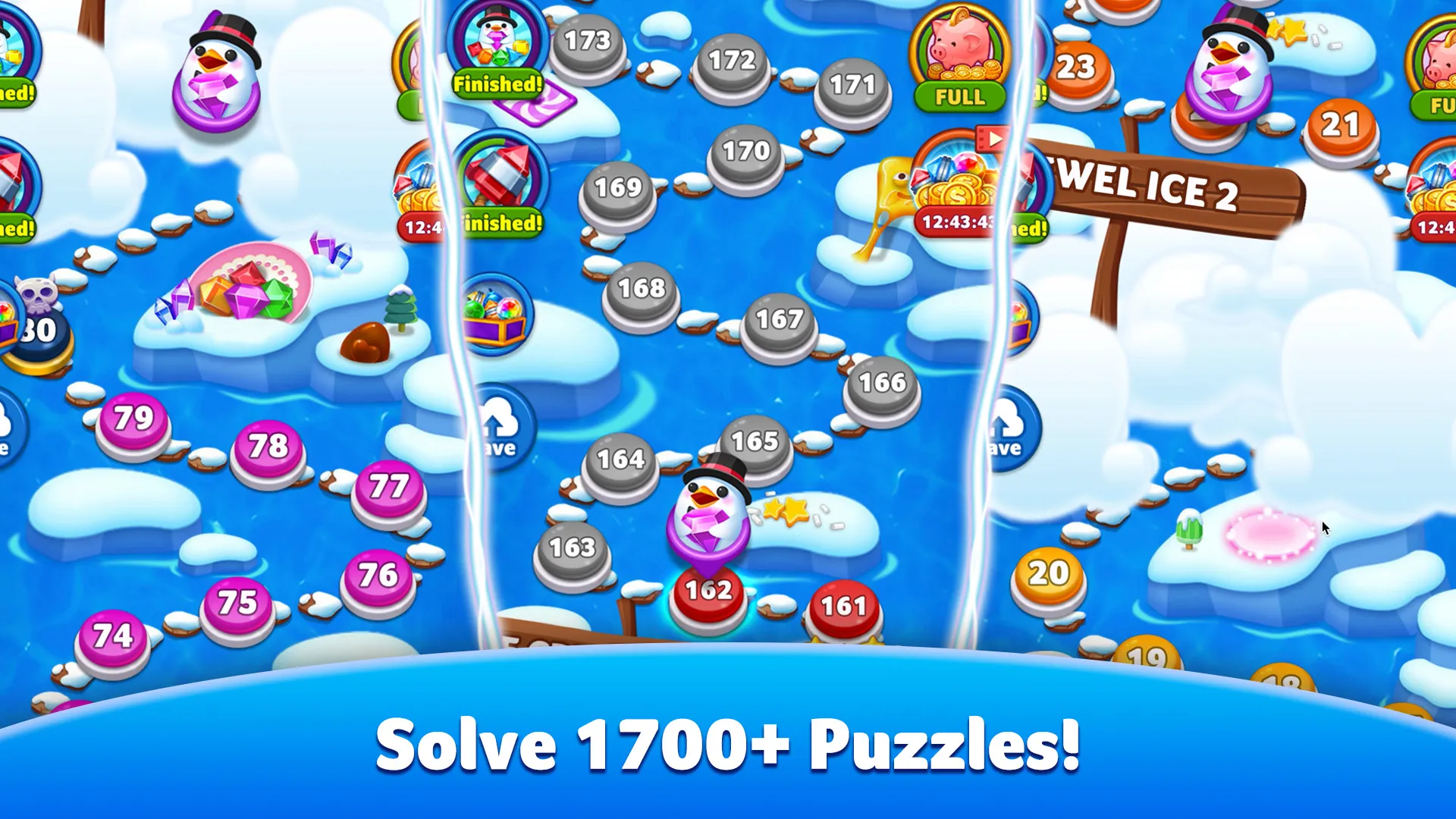 Jewel Ice Mania:Match 3 Puzzle | Indus Appstore | Screenshot