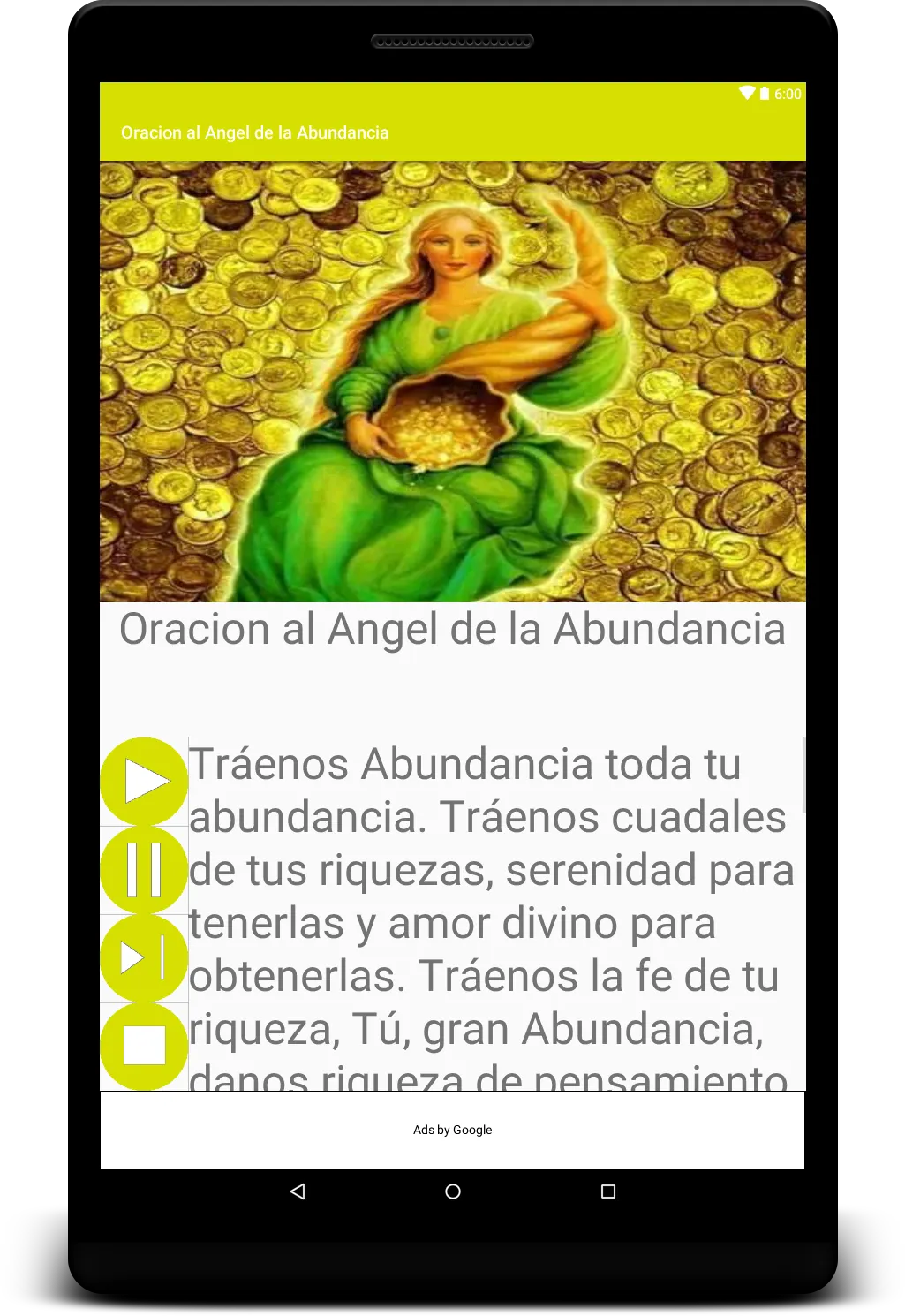 Oración al Angel de Abundancia | Indus Appstore | Screenshot