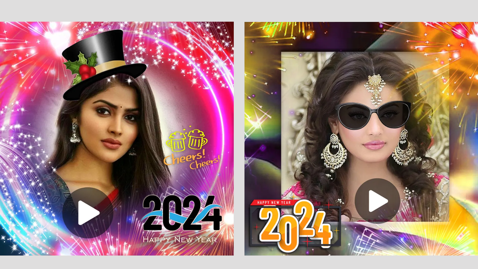 New Year Video Maker 2024 | Indus Appstore | Screenshot