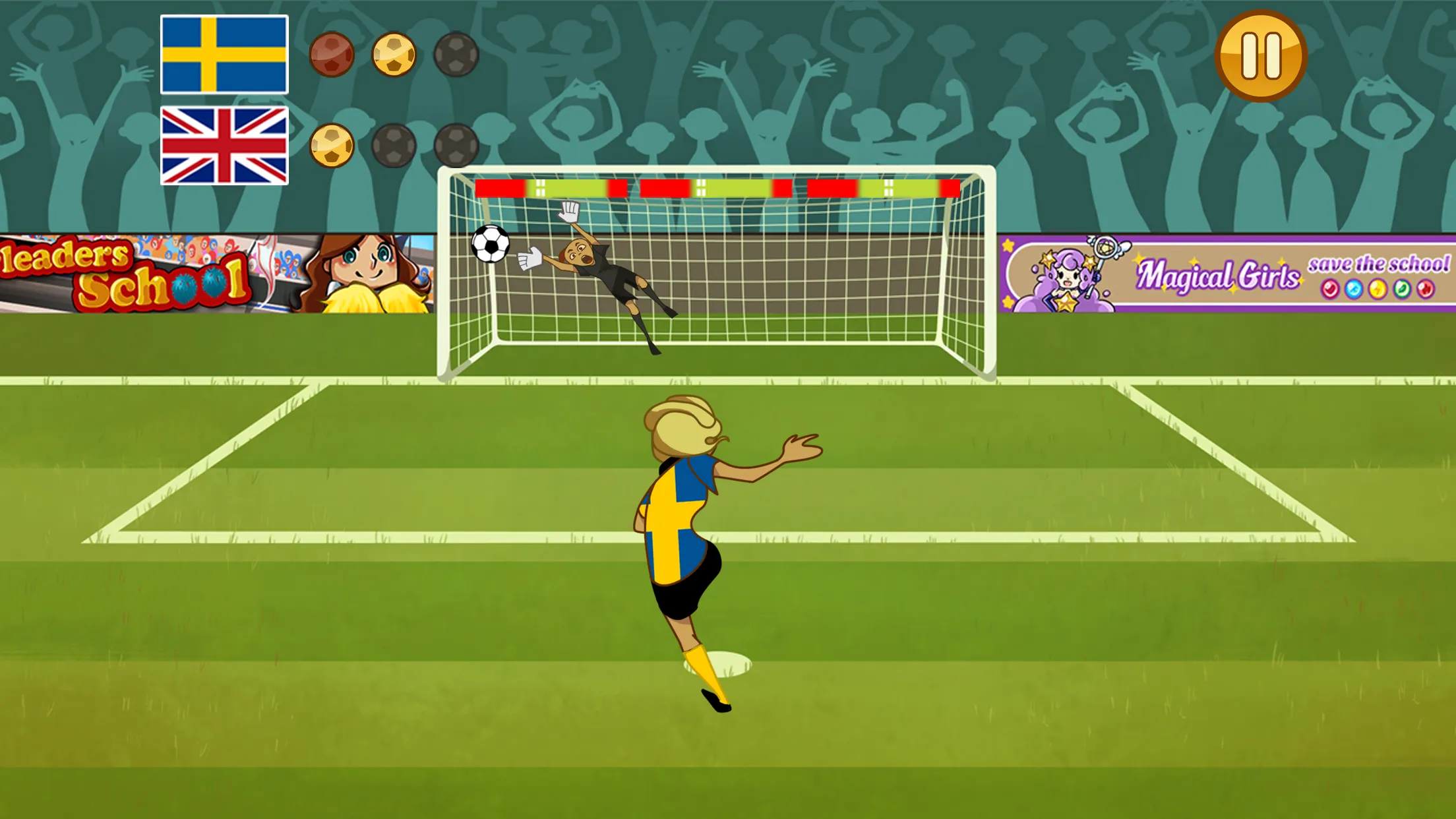 Women Football Penalty | Indus Appstore | Screenshot