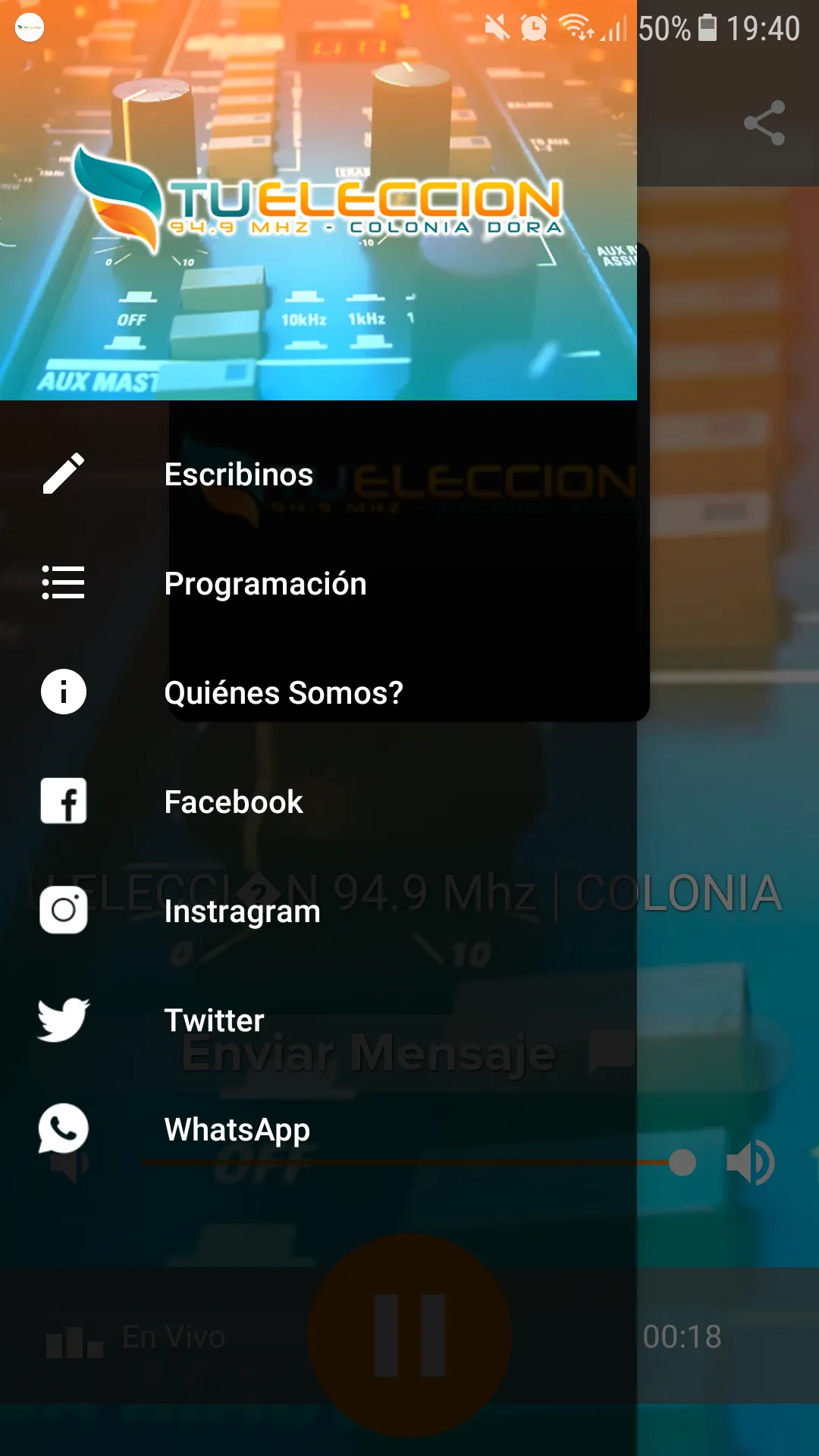 Fm Tu Elección | Indus Appstore | Screenshot