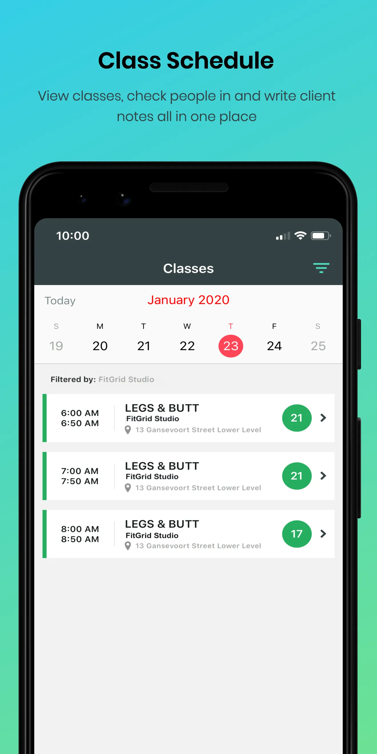 FitGrid Pro: For Instructors | Indus Appstore | Screenshot