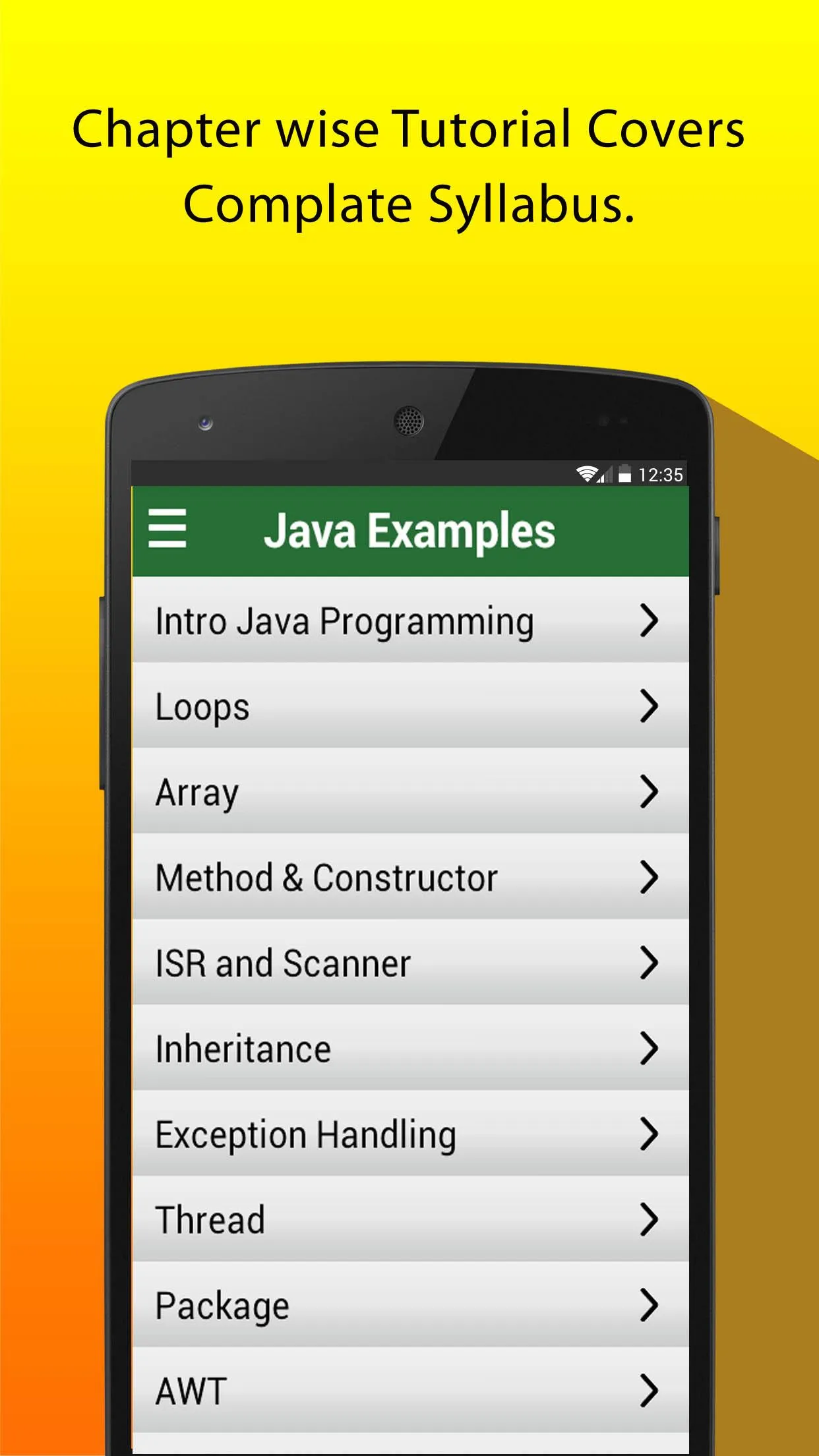 Java Examples | Indus Appstore | Screenshot