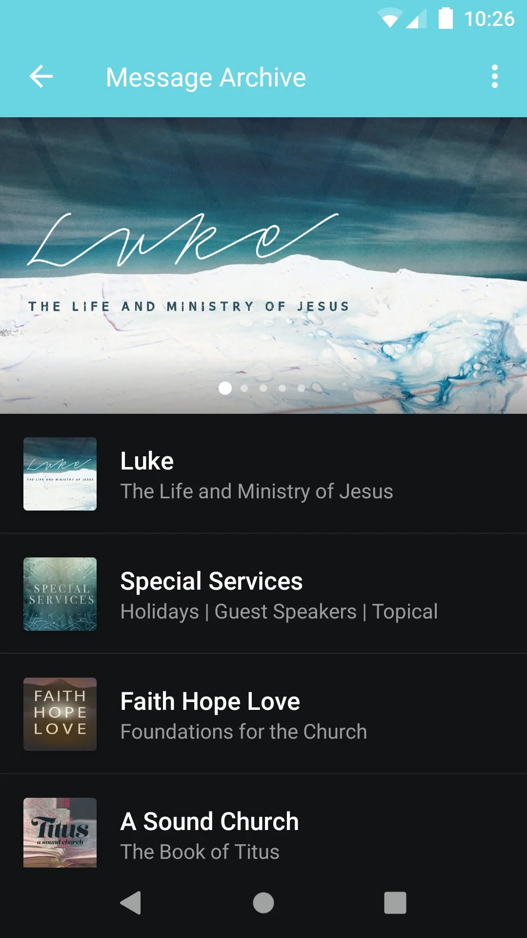 Calvary Chapel Oceanside | Indus Appstore | Screenshot