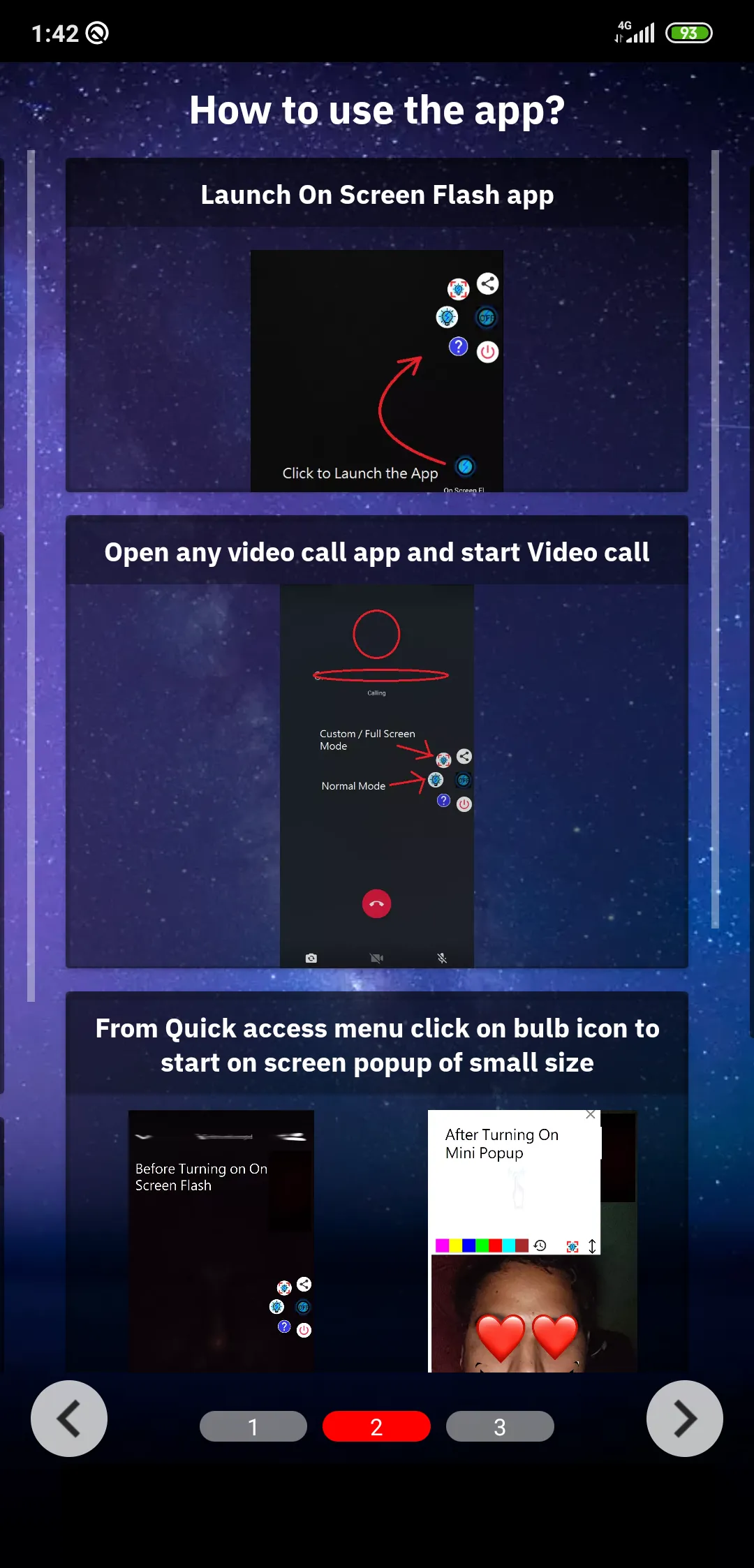 On Screen Flash For Video Call | Indus Appstore | Screenshot