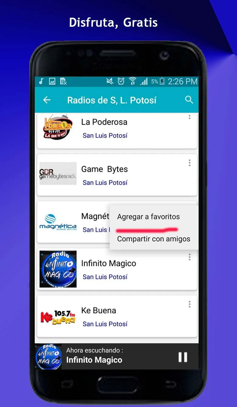 Radios de San Luis Potosi | Indus Appstore | Screenshot