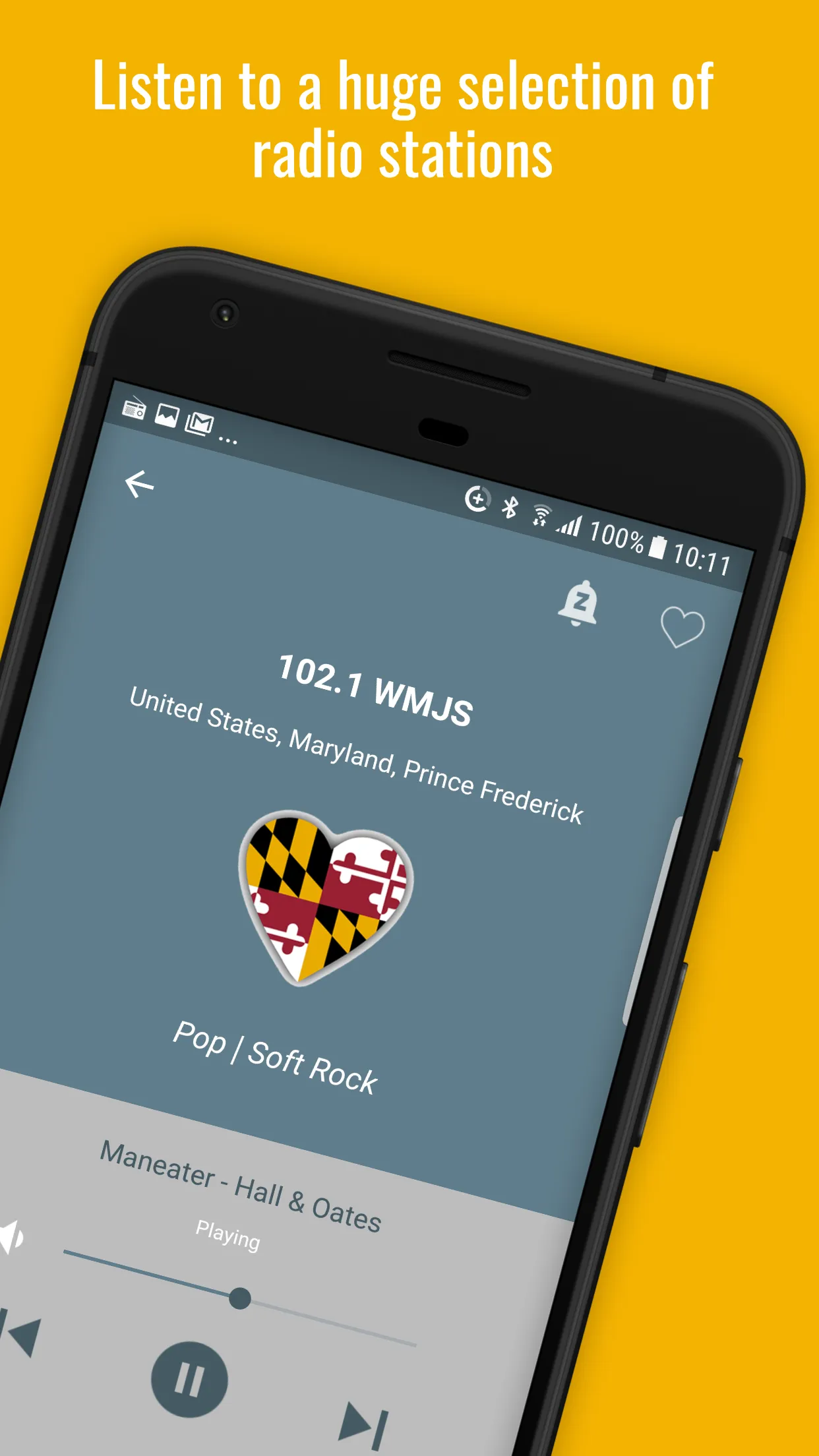 Maryland Radio Stations | Indus Appstore | Screenshot