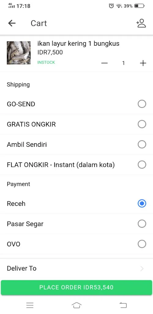 Pasar Segar Seller | Indus Appstore | Screenshot