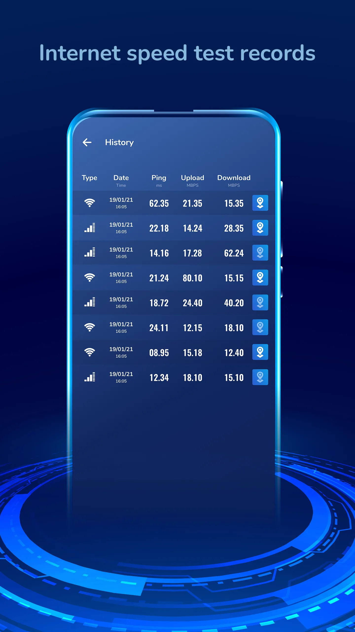 Internet Speed & Network Test | Indus Appstore | Screenshot