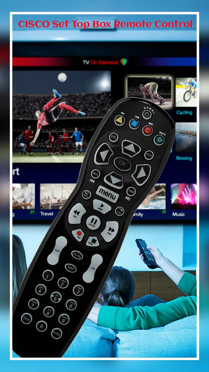 Set Top Box Remote for CISCO | Indus Appstore | Screenshot