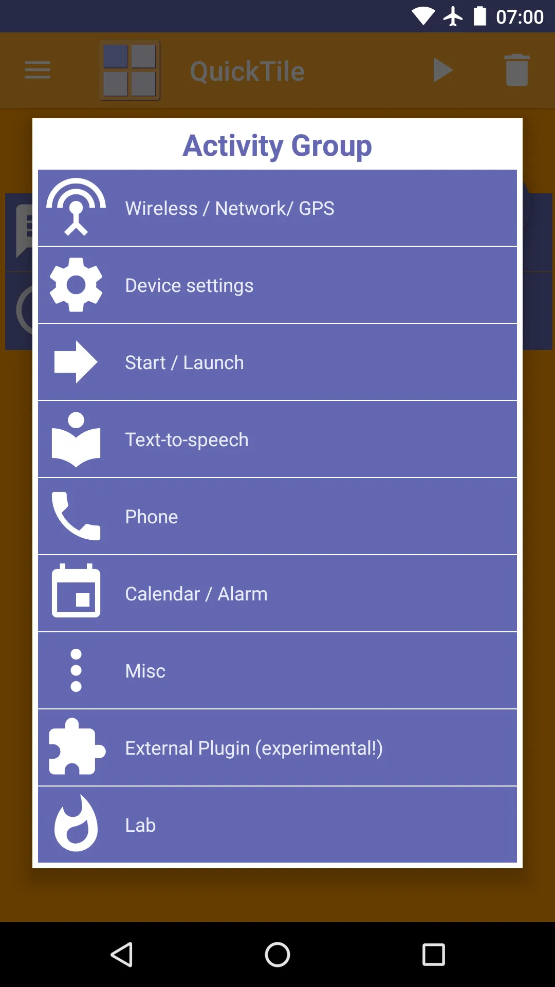 QuickTile Quick Settings 7+ | Indus Appstore | Screenshot