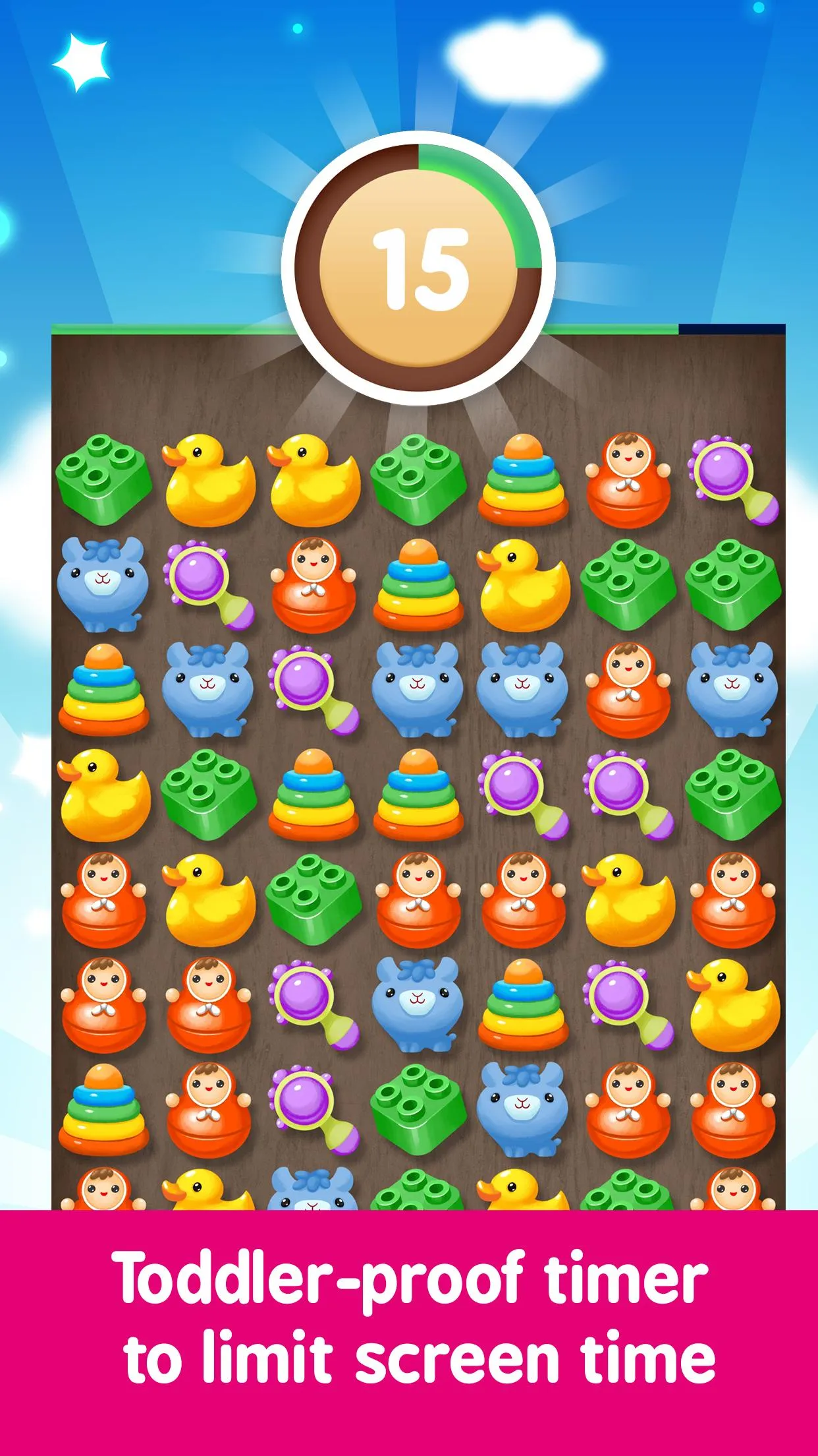 Toddler Match-3 | Indus Appstore | Screenshot