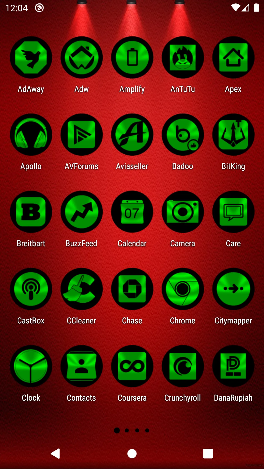 Oreo Green Icon Pack | Indus Appstore | Screenshot