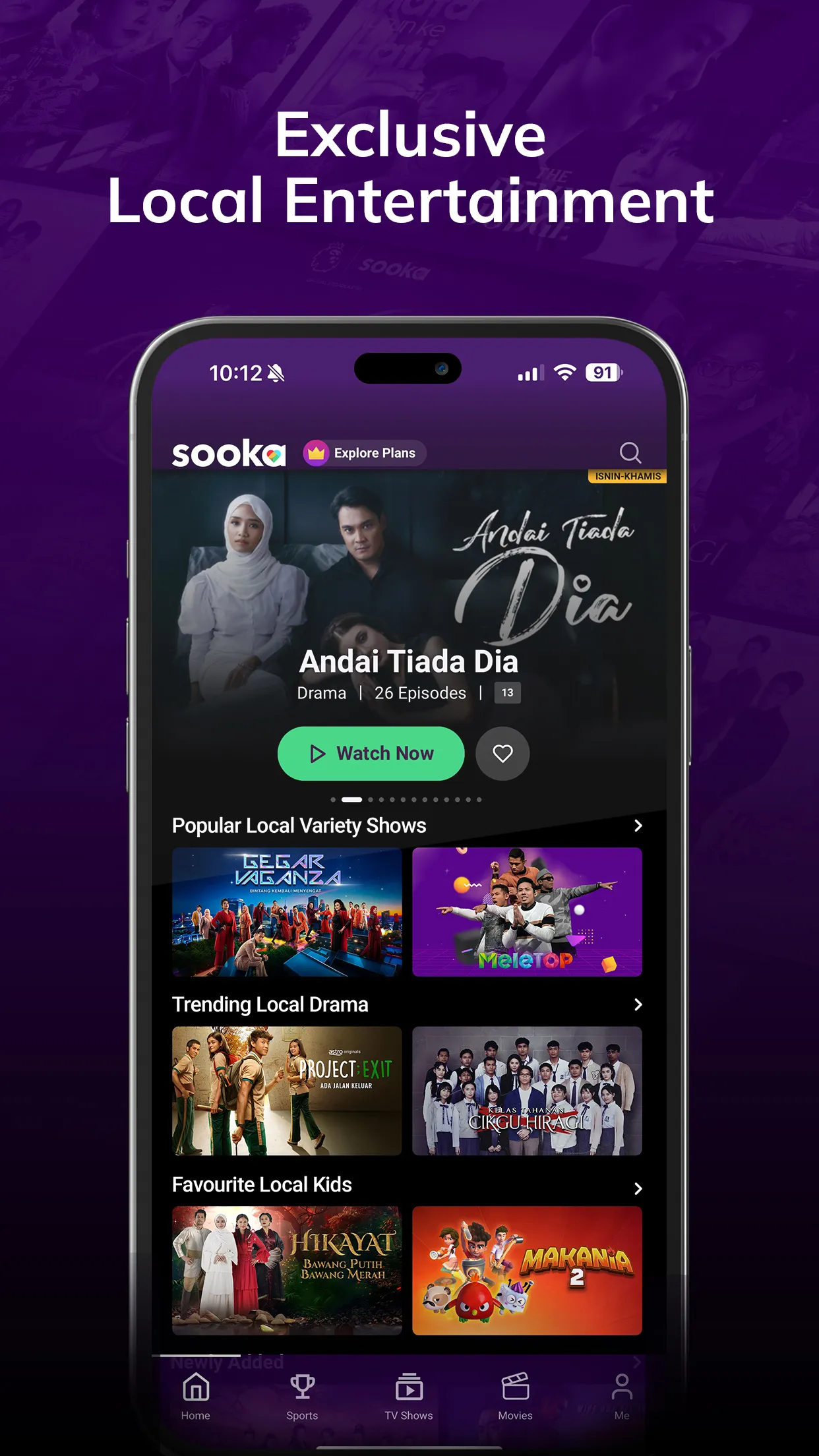 sooka: Sports, Dramas, Movies | Indus Appstore | Screenshot