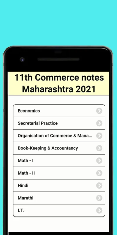 11th Commerce Notes 2023 | Indus Appstore | Screenshot