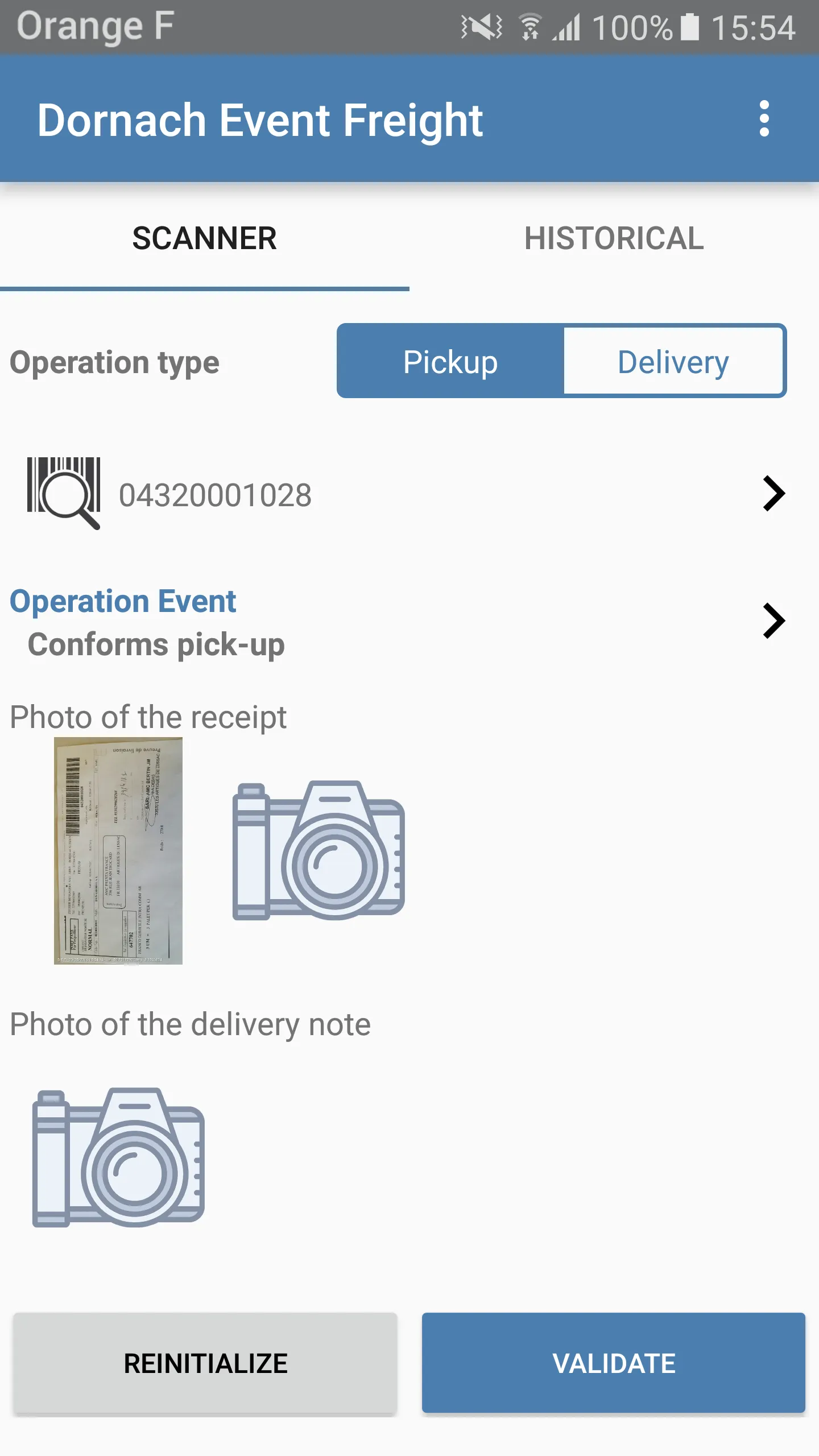 Dornach Event Freight | Indus Appstore | Screenshot